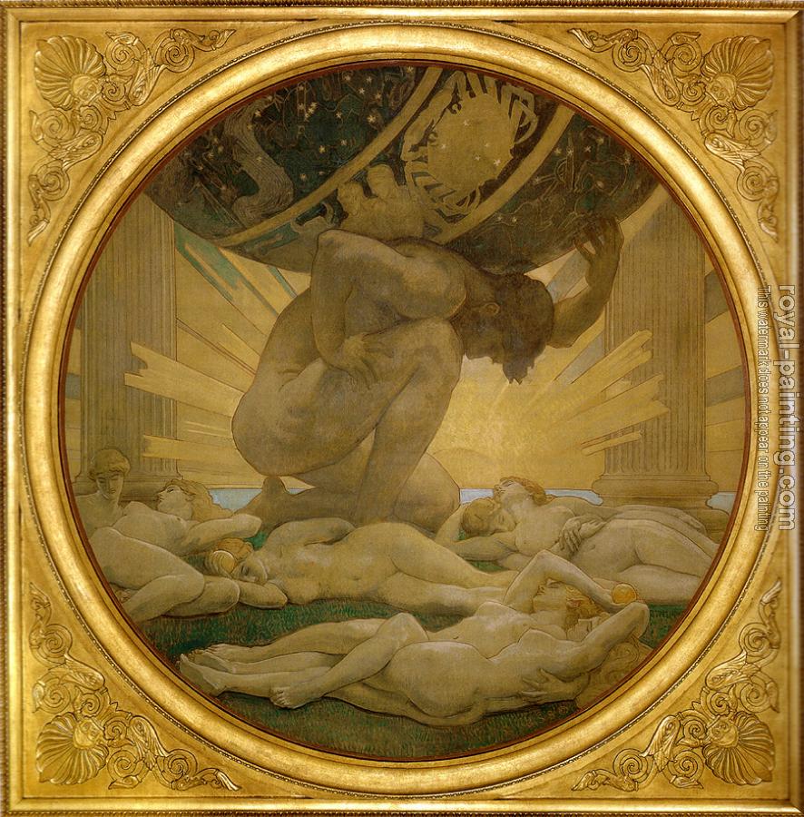 John Singer Sargent : Atlas and the Hesperides